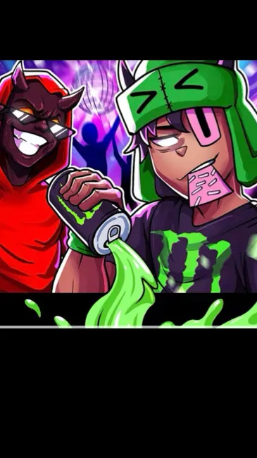 ai character: DEMON TIME background