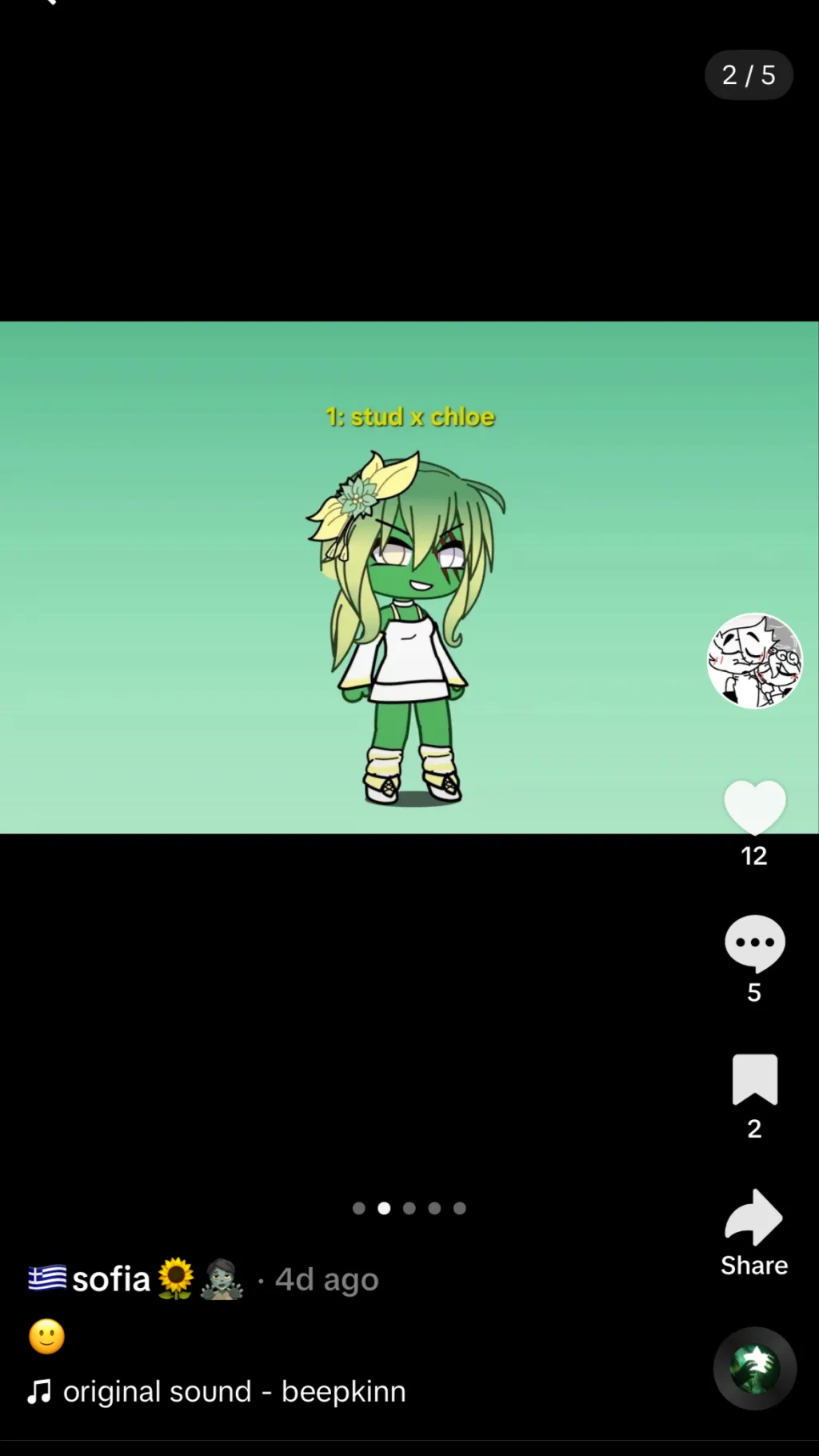 ai character: MIA AND ALEX! background