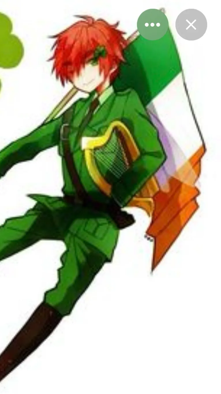 ai character: IRELANDDDDDDDDDDDD background