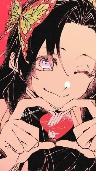 ai character: kanae kocho  background