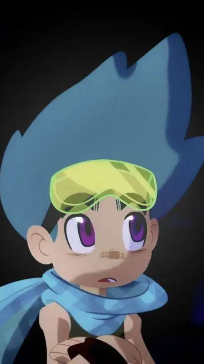 ai character: Kotoko el otaku background