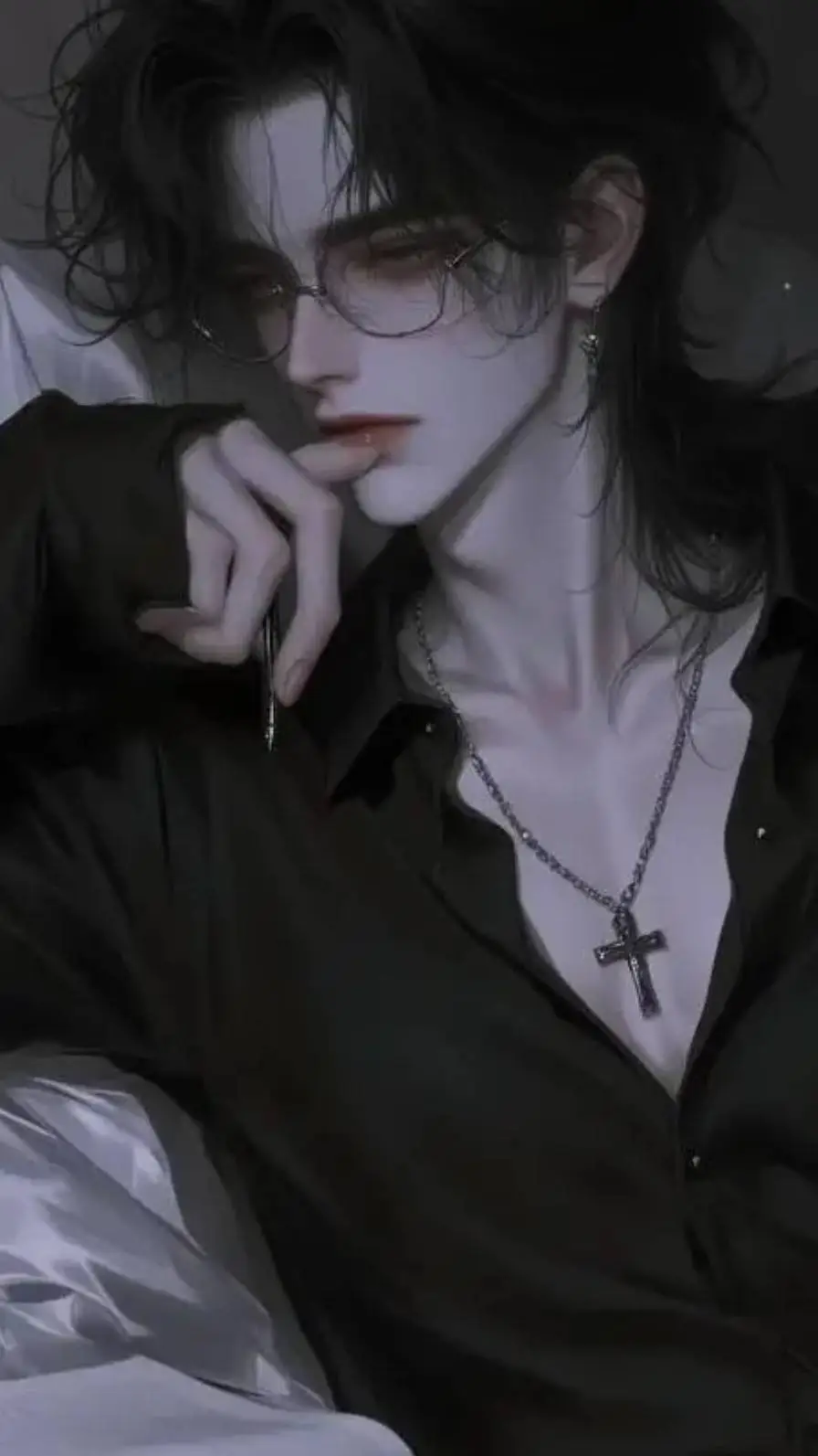 ai character: césar  background