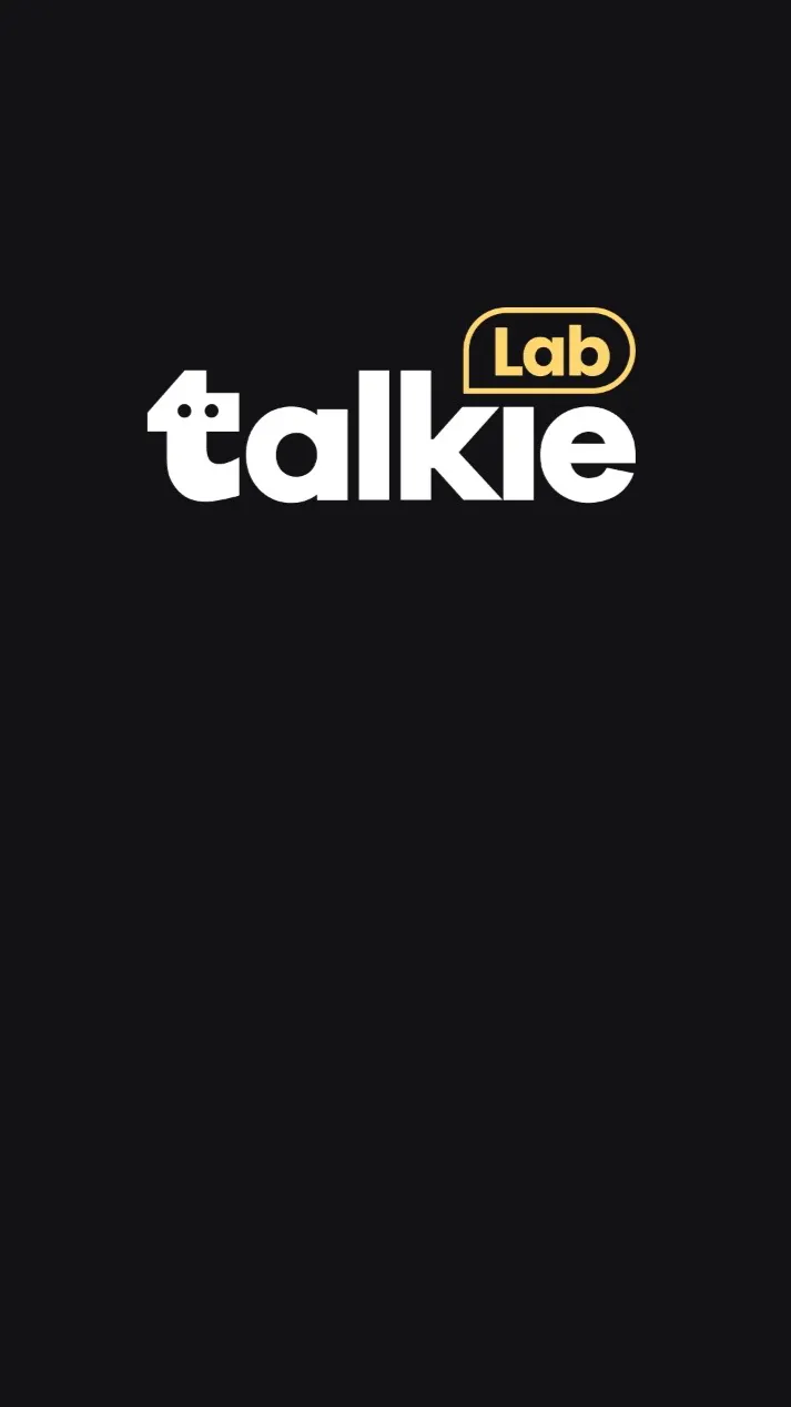 ai character: Talkie inside tlki background