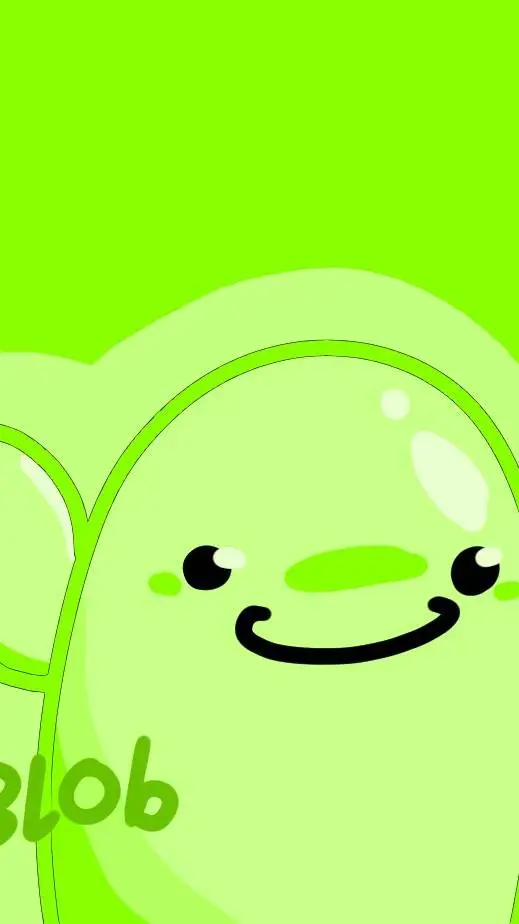 ai character: blob background