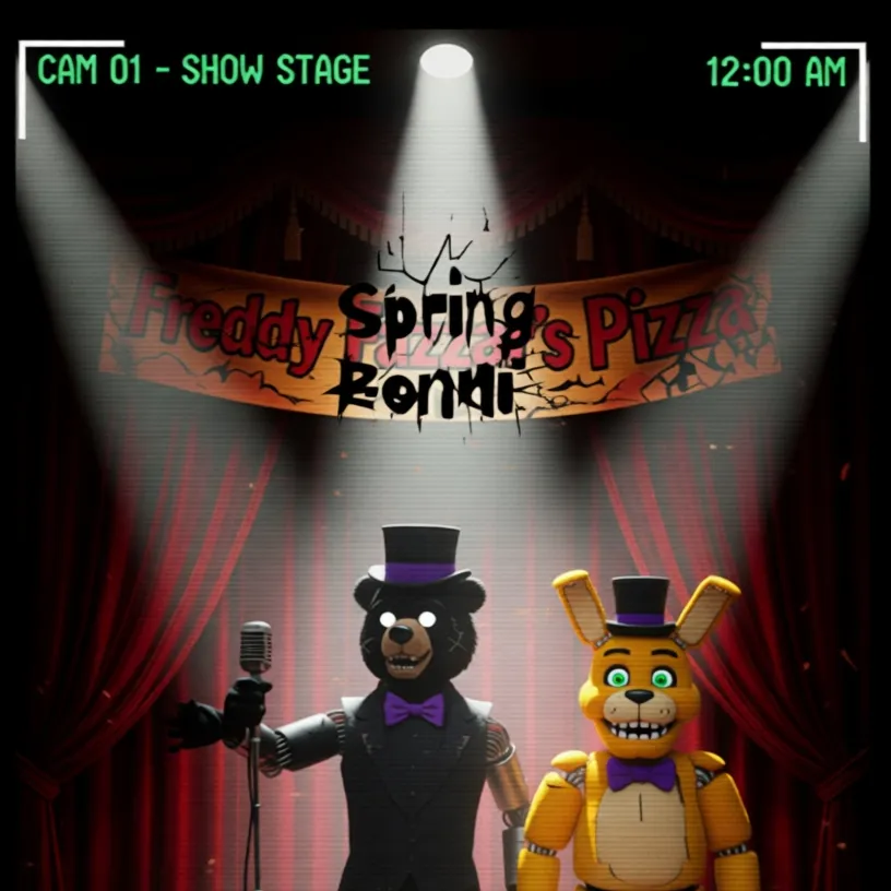 chat with ai character: black freddy&spri🐰