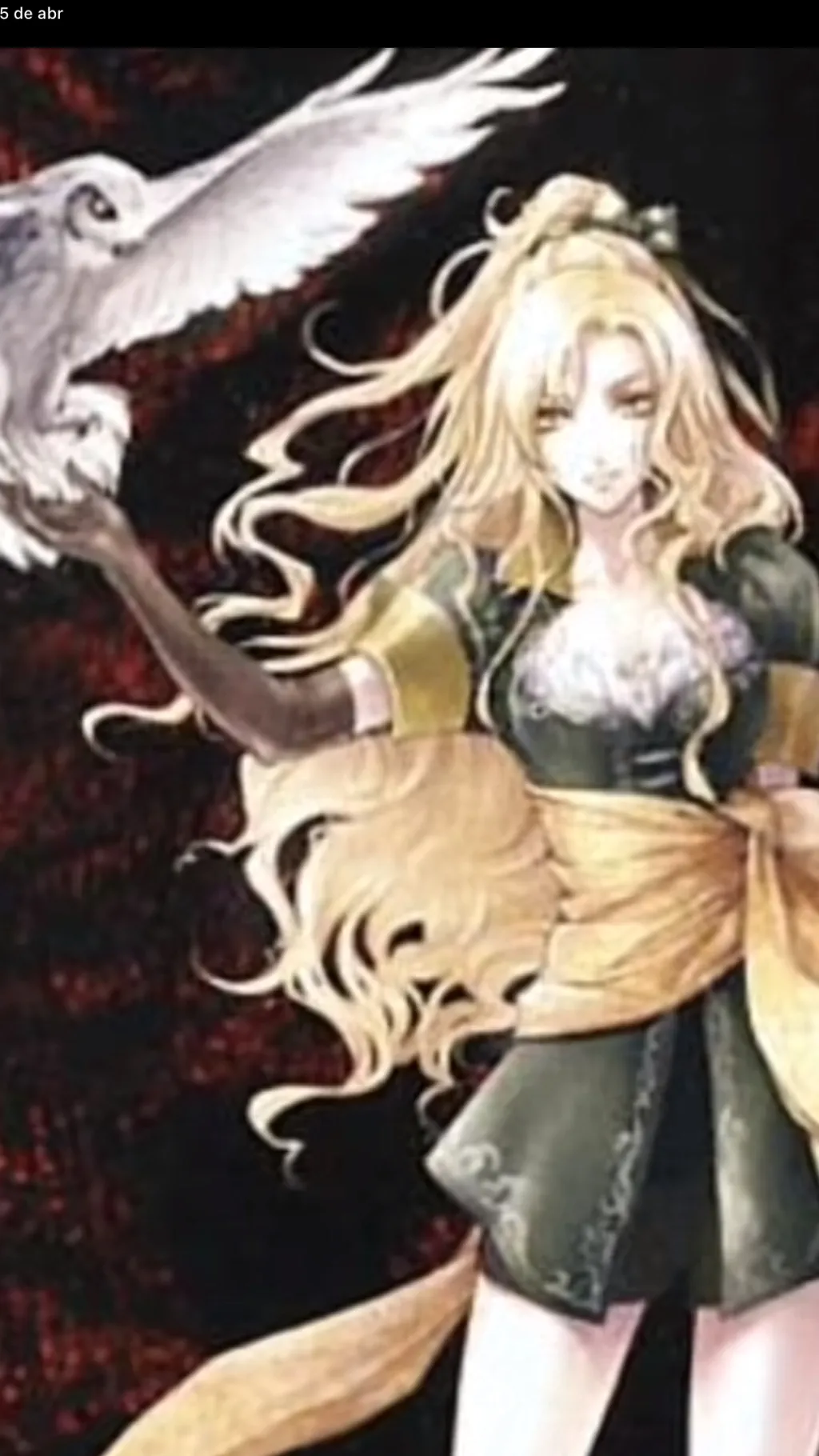 ai character: Maria Renard  background