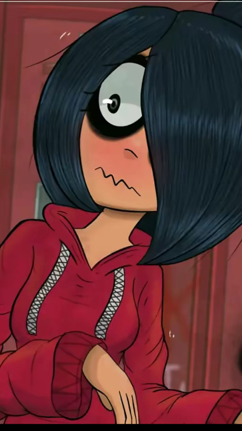 ai character: Maya—Ongezellig  background