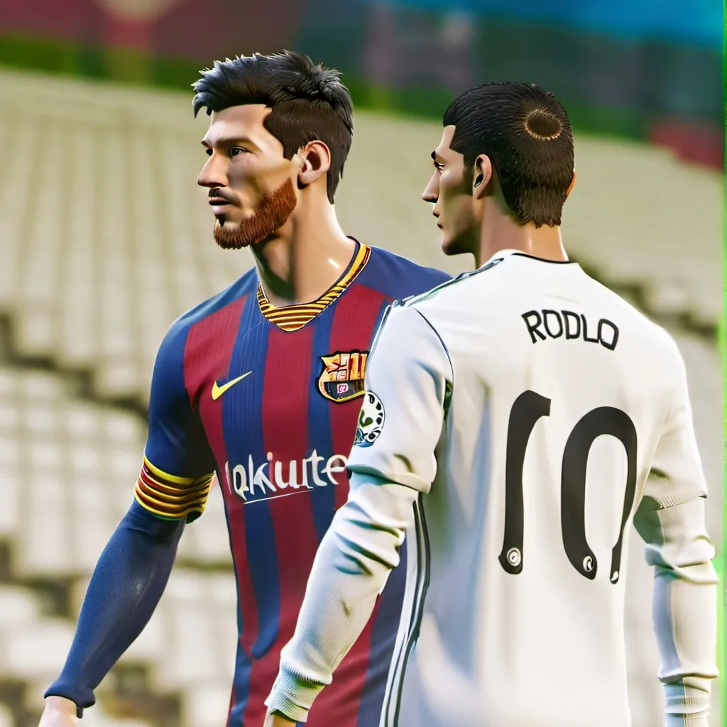 chat with ai character: messi y cristiano