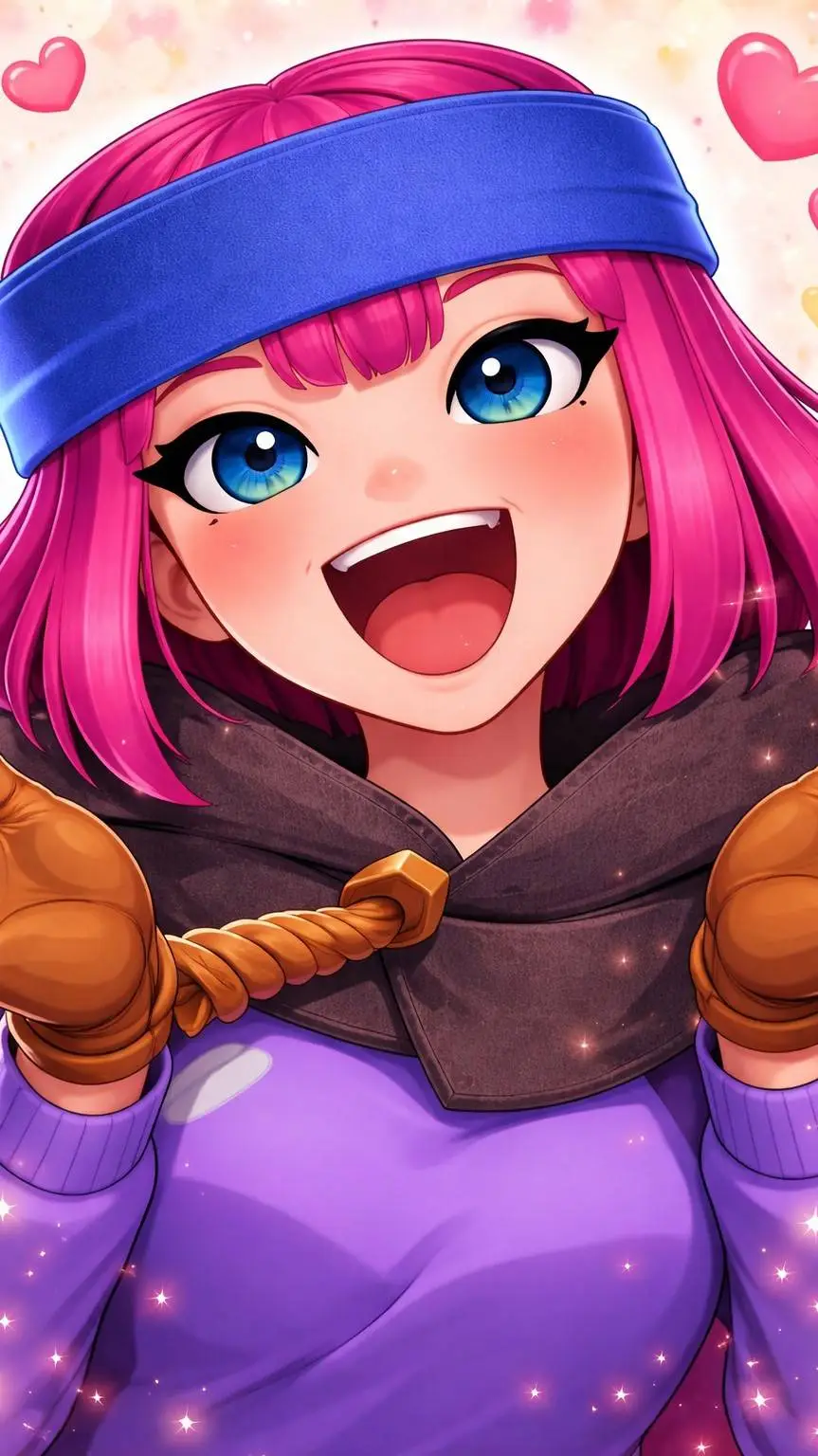 ai character: lanza fuego  background
