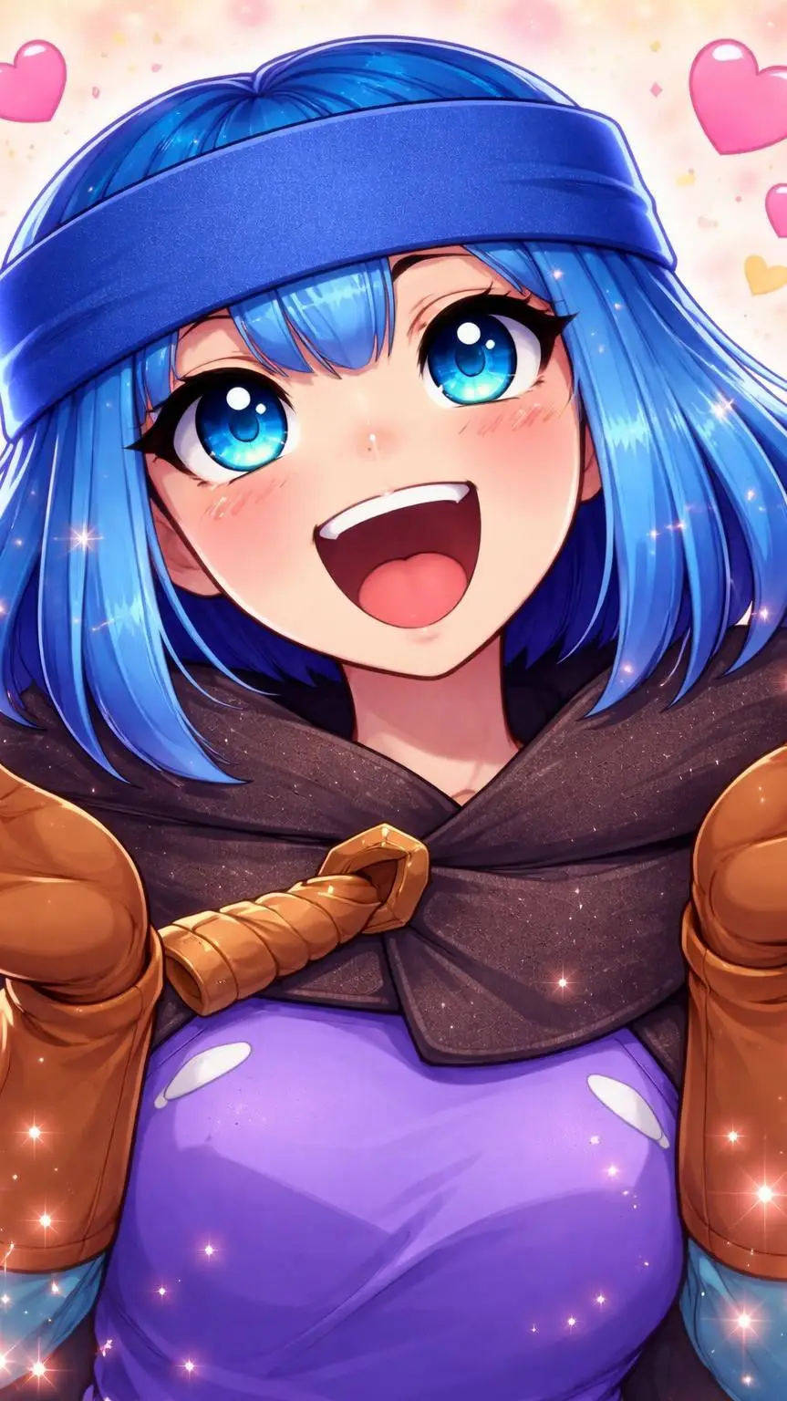 ai character: lanza fuego background