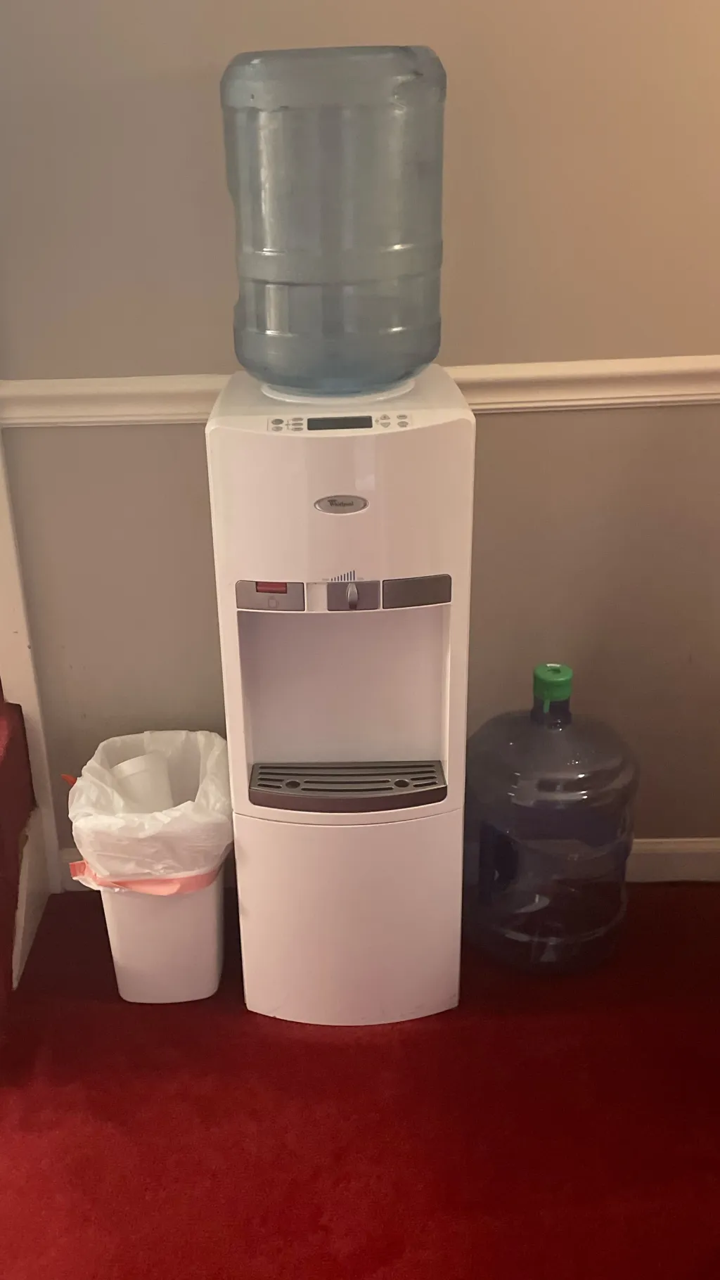 ai character: Watercooler DR background