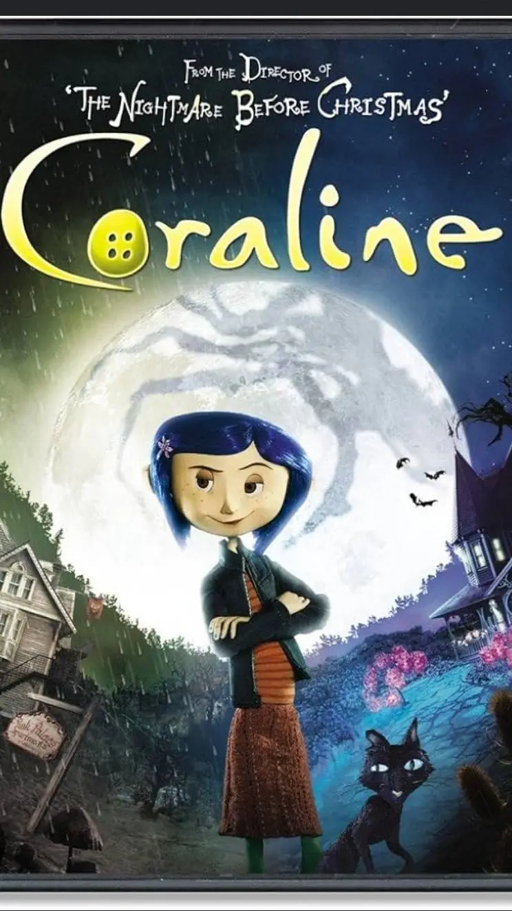 ai character: coraline! background