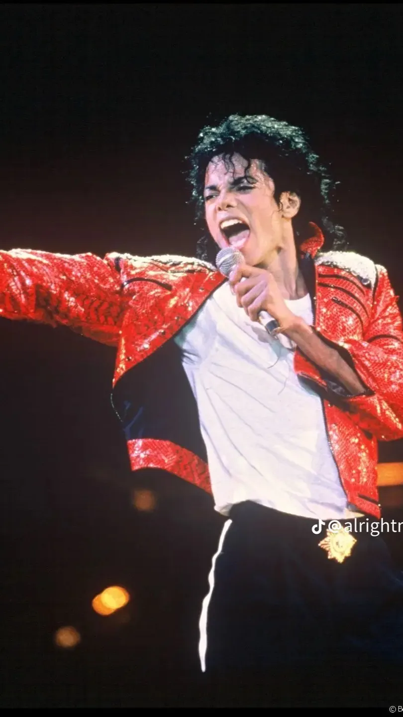 ai character: Micheal Jackson  background