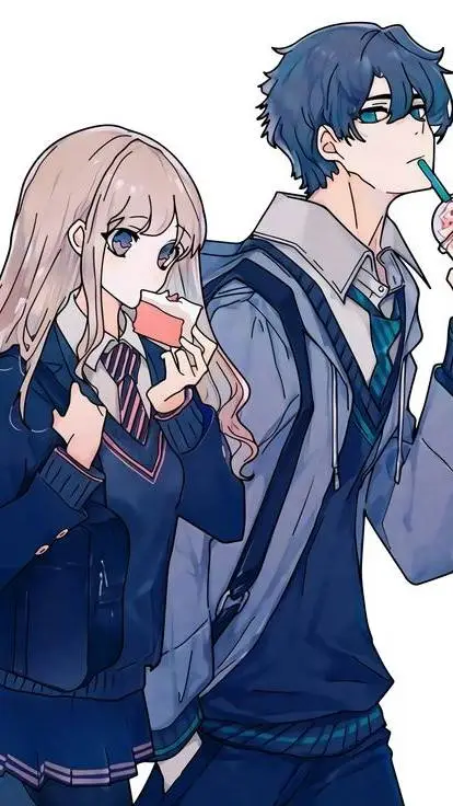 ai character: alex y lia 😆 background