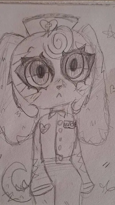 ai character: FANART! background