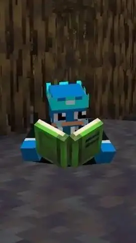 ai character: Froggyblue background