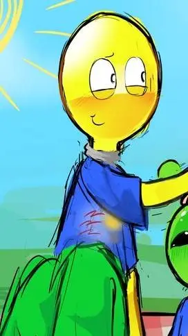 ai character: lightbulb background