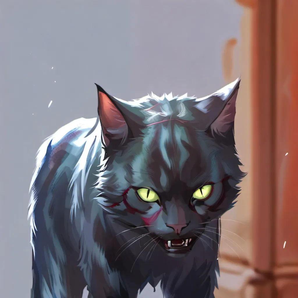 chat with ai character: Zombie mother cat