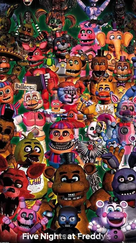ai character: fnaf background