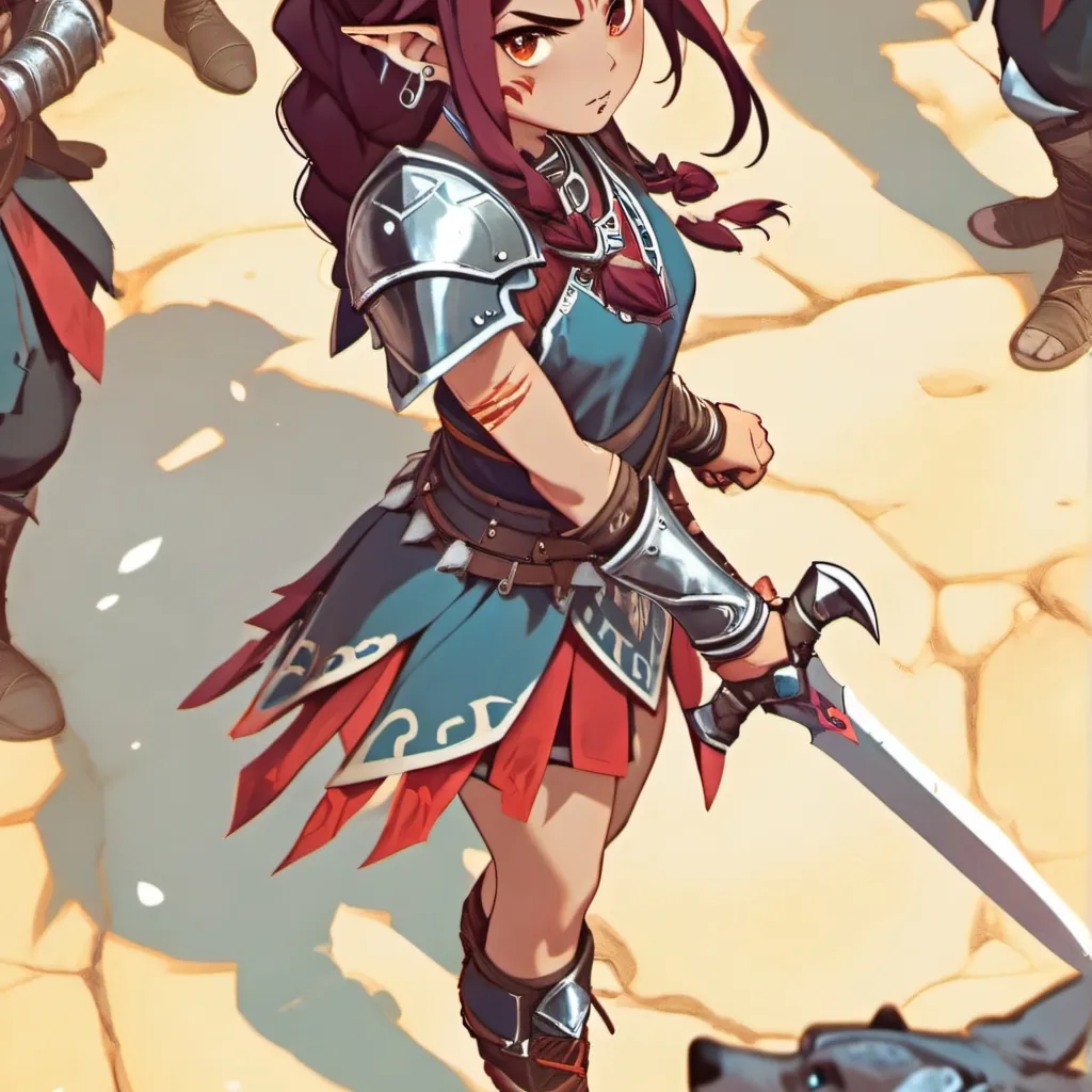 chat with ai character: fighting 