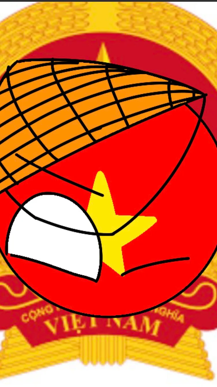 ai character: Vietnamball  background