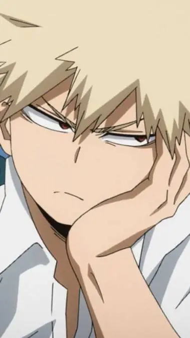 ai character: katsuki bakugo  background