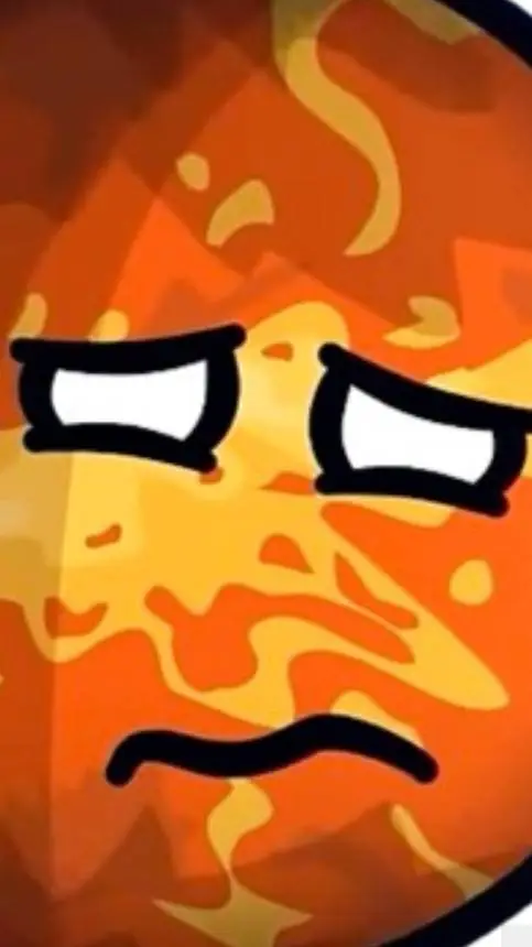 ai character: sad venus background