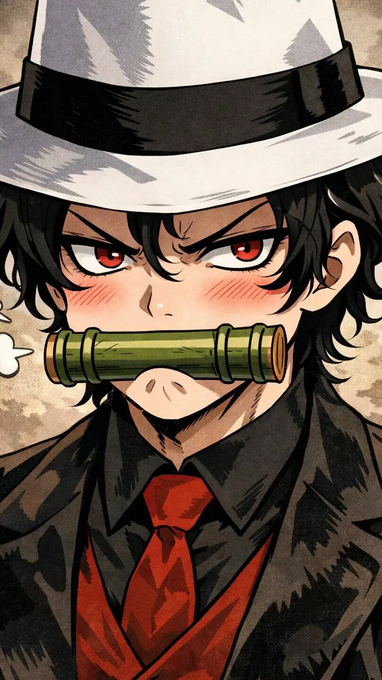 ai character: honte de Muzan  background