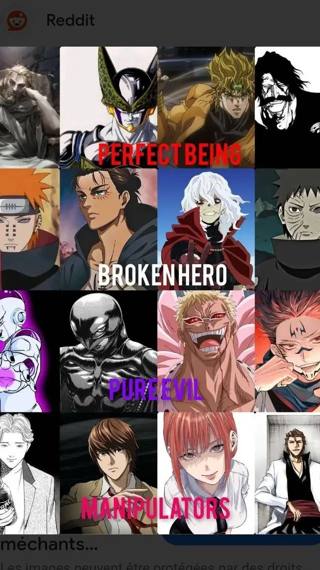 ai character: Antagoniste  background