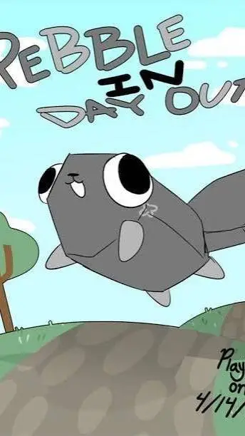 ai character: pebble in his day! background