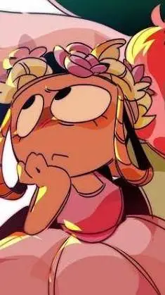 ai character: smiling critters!  background