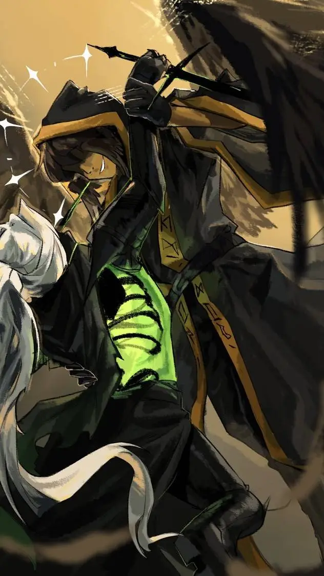 ai character: Adminvirus background