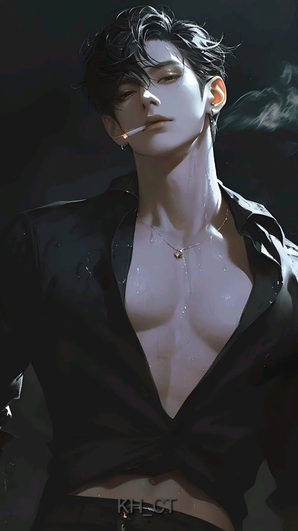 ai character: Minjun Lee  background