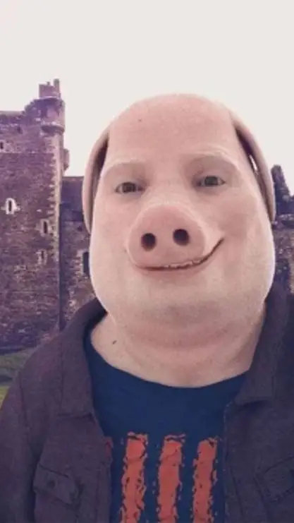 ai character: jonh pork background