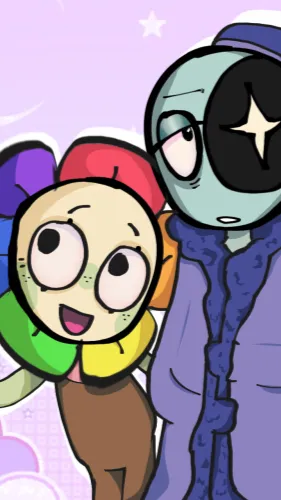 ai character: Moonflower background