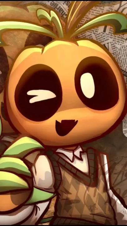 ai character:  𐙚gourdy x toodles background