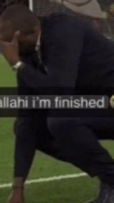 ai character: Wallahi I'm Cooked background