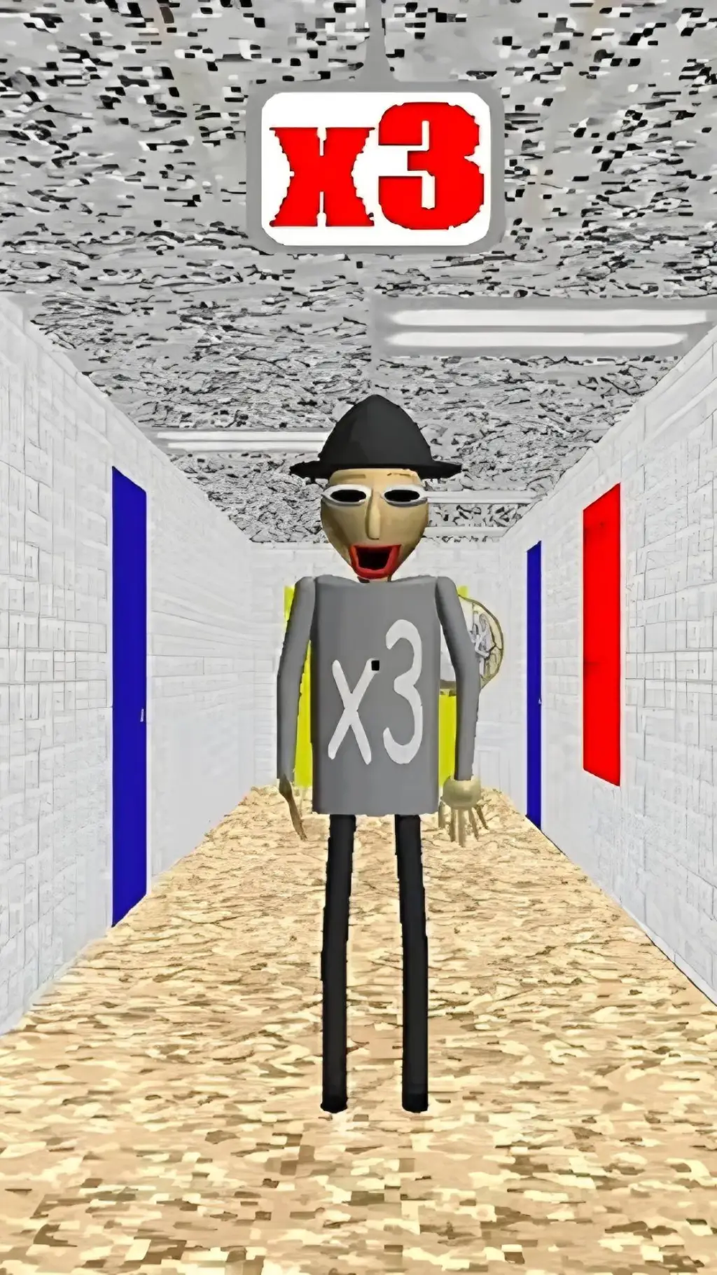 ai character: Times Three background