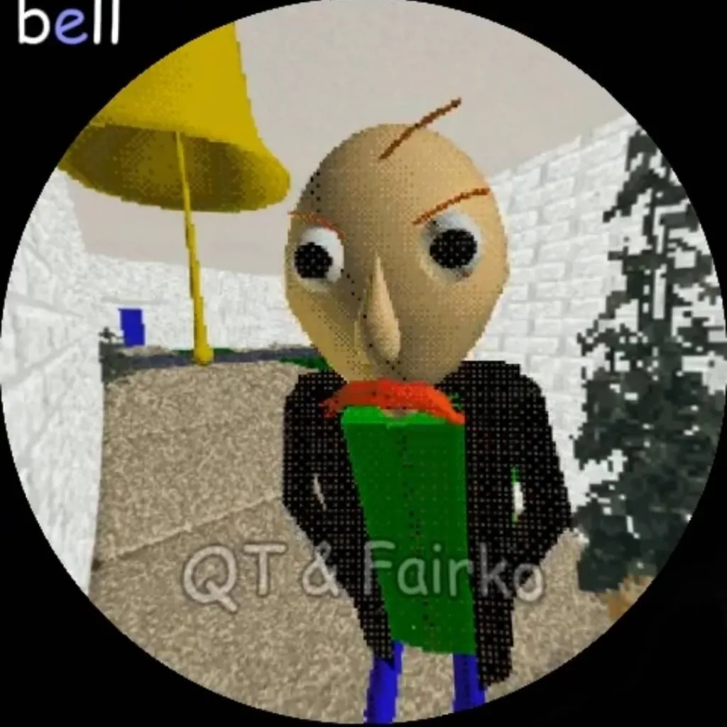 chat with ai character: Baldi Knocking