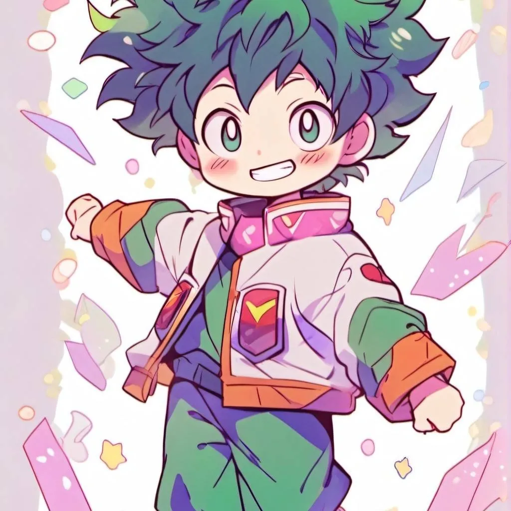 chat with ai character: deku