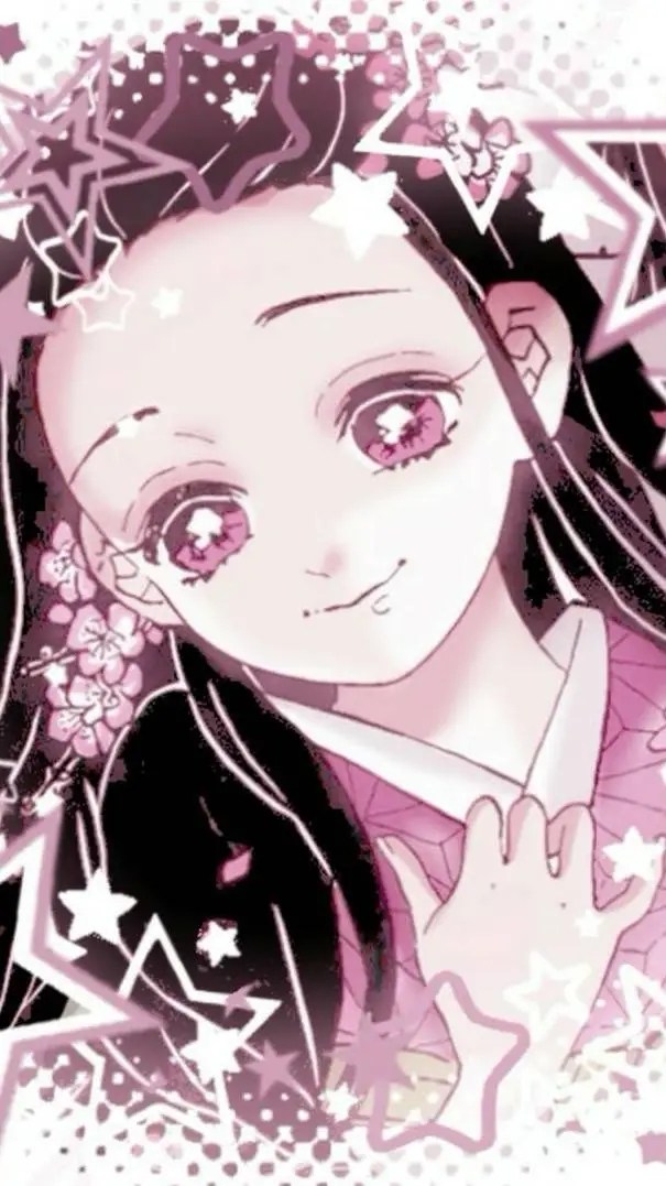 ai character: nezuko!! background