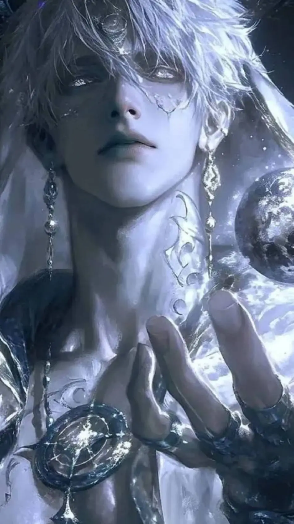 ai character: •○●Snow●○• background