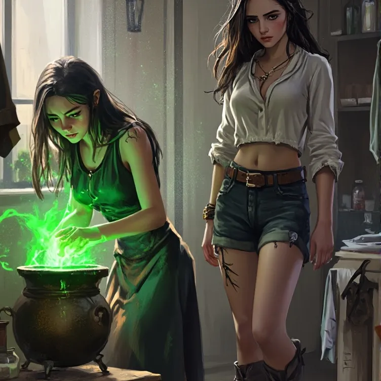 chat with ai character: Witch