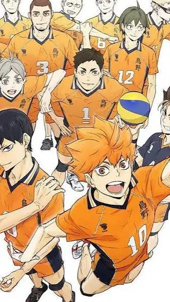 ai character: haikuu!!! background