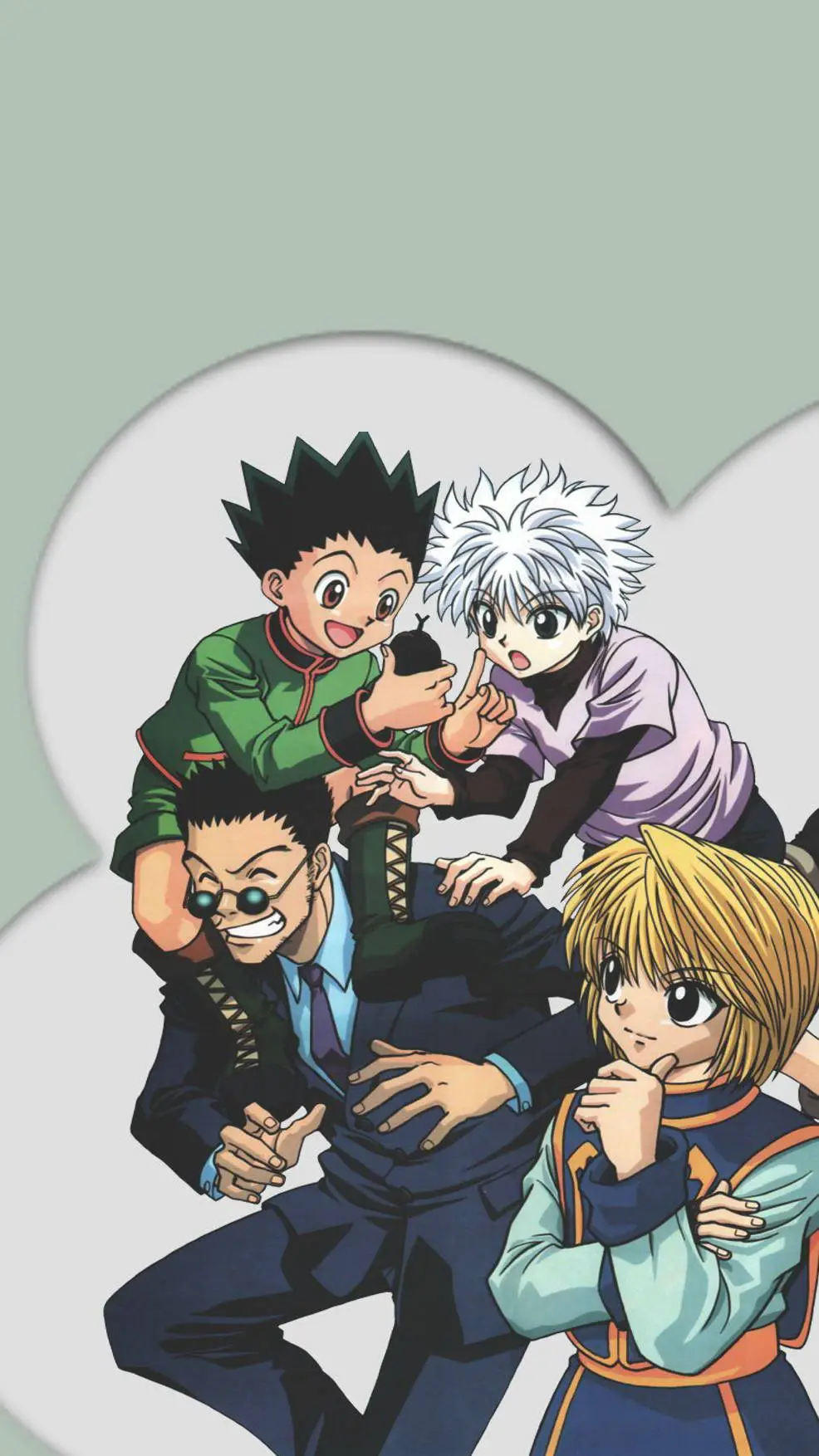 ai character: HUNTER X HUNTER  background