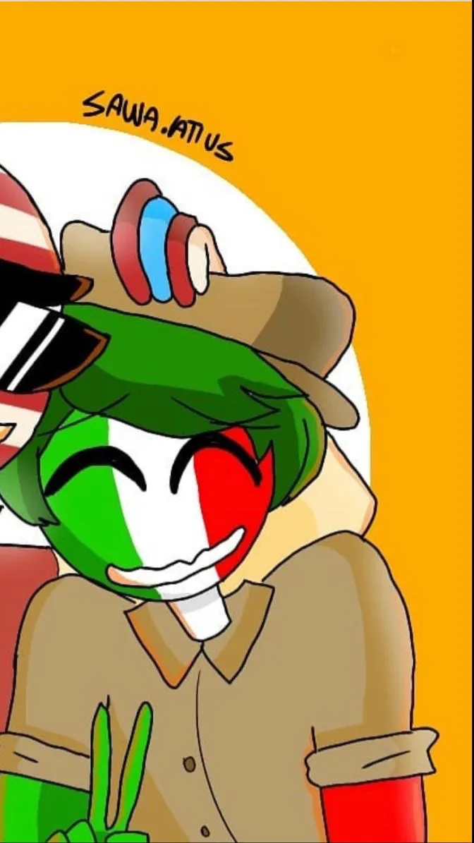 ai character: Italy background