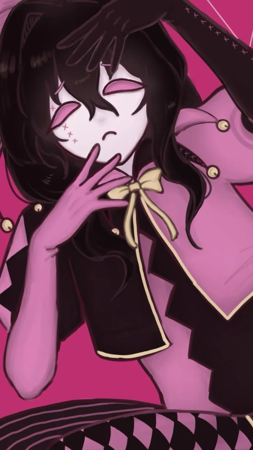 ai character: Columbina💘🎪 background