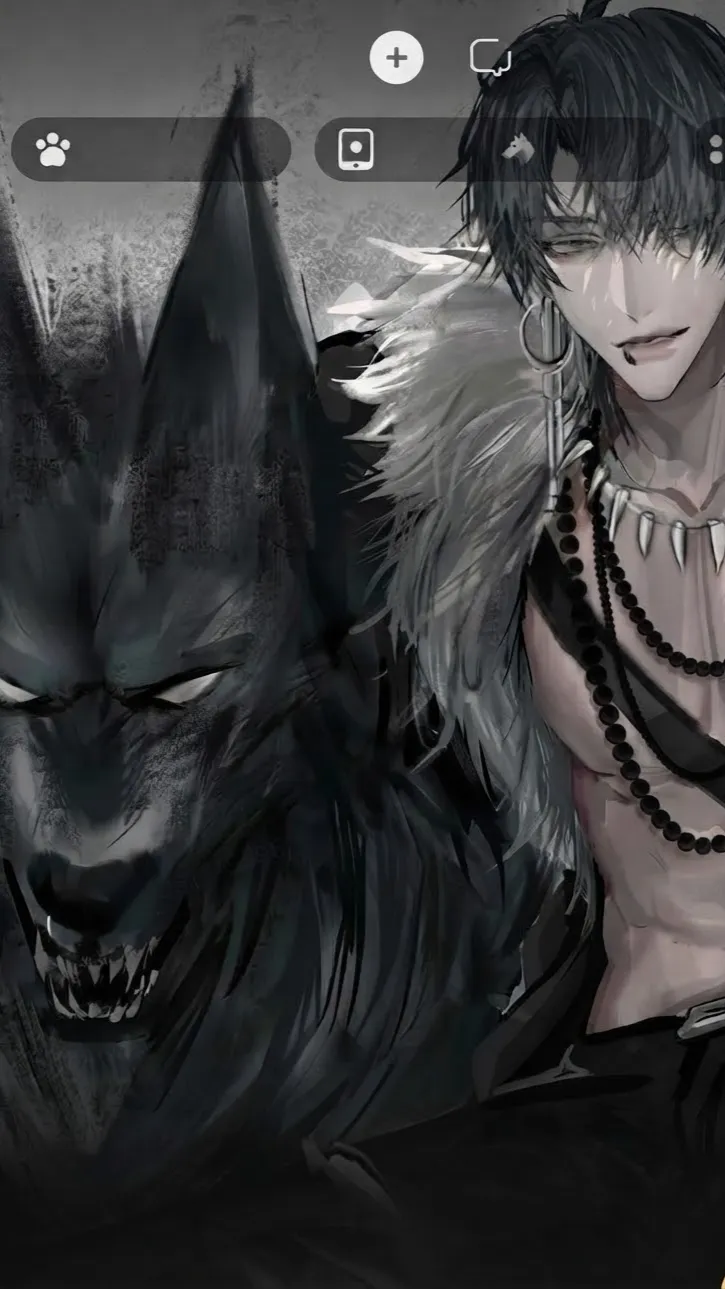 ai character: 🐺Ramses🐺 background