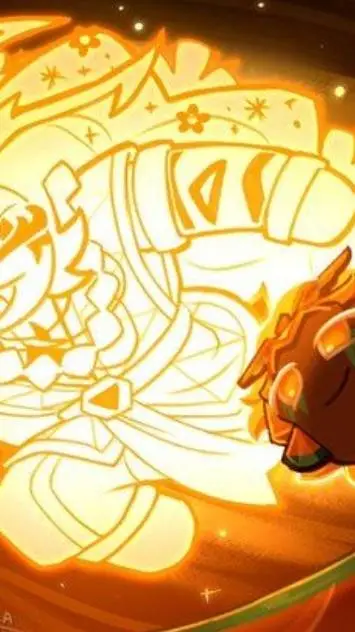 ai character: Golden cheese  background