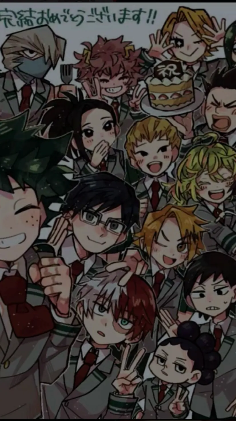 ai character: Mha sleepover  background